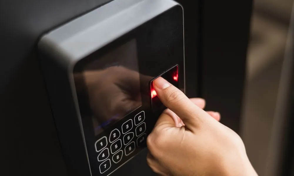 biometric keyless security systems