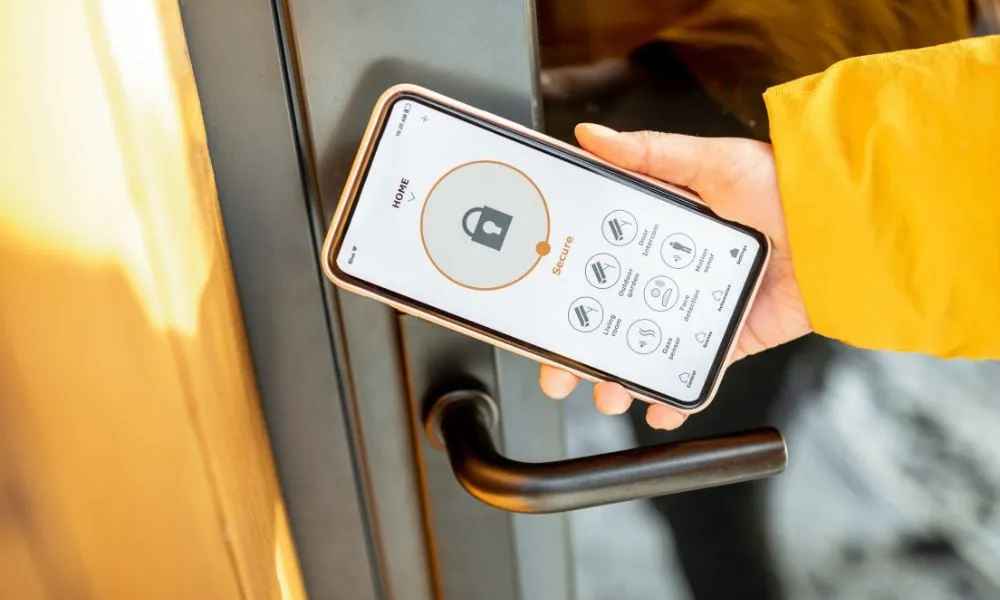 integration of smart home technology and biometric systems
